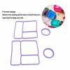 Gsycle 2 Pack Lid Seal Gasket for Lunch Box, Silicone Leakproof Lunch Box Airtight Food Container Gasket Replacement for Lunch Box Accessories (Purple) view 4