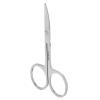 FreshCart Basics Fine Tip Eyebrow Scissors Curved Mouth Beauty Scissors for False Eyelashes Ergonomic Design Suitable for Moustache and Beard view 1