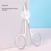 FreshCart Basics Fine Tip Eyebrow Scissors Curved Mouth Beauty Scissors for False Eyelashes Ergonomic Design Suitable for Moustache and Beard view 4