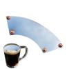 Mustache Guard For Drinking, Effective Beard Protection, 6cm, Beer M Ustache Shield, Reusable Cup Guard Clip, Anti Foam Mustache G Uard, For Coffee Beer Tea Wine Glass Cups Home Bar Party Gift view 2