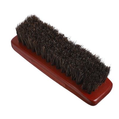 YARNOW Horsehair Dusting Brush for Garment Cleaning Shoe Washing Brush Cap Cleaner for Hats for Removing Pet Hair from Furniture and Lint from Clothes