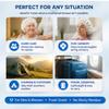 Disposable Rinse-Free Shampoo Cap with Shampoo & Conditioner | Infographic Waterless Hair Wash Cap for Elderly, Bedridden & Disabled Patients | pH Balanced, Hypoallergenic | Single Use | 1 Pack view 2