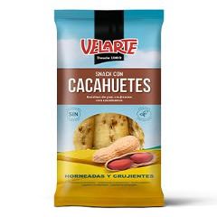 Peanut-Infused Savoury Sticks - Bold Nutty Finish Baked Bread Snacks - 18 x 60g Packs