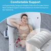 Massage Mat for Bathtub with Electric Air Pump, 6 Adjustable Settings, Anti-Slip Bubble Bath Machine, Portable Relaxation Mat for Spa Experience view 4
