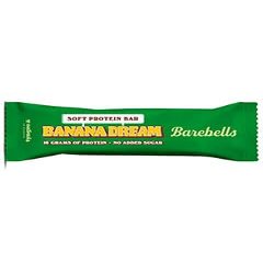 Banana Dream Soft Protein Bar - Low-Sugar Creamy Post-Workout Snack - 12 x 55g Bars