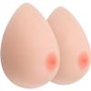 HYFZXWX Crossdresser Breasts Silicone Breast Shapes False Breast Prostheses Cosplay Crossdresser Transgender Prosthesis Mastectomy Fake Breasts Women's/A/M view 1
