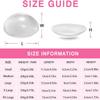 HYFZXWX Bra Inserts Pads Silicone Breast Prostheses False Breasts Breast Enhancer Bra Push-up Pads for Bikini Swimsuit Mastectomy Prosthesis Women's/B/XXL view 2