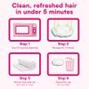 FreshWipes Light Floral Shampoo Cap Pack of 60 - No Rinse for Elderly or Disabled - Cleanses & Conditions for No Shower Access, Camping & Festival Use - Dermatologically Tested view 4