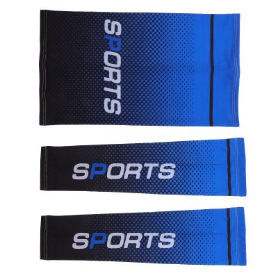 ABOOFAN Blue Ice Silk Fiber Arm Sun Protection Sleeves and Face Cover Set with Cold and Refreshing Anti-skid Features for Women and Outdoor Use