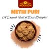 MODISON Methi Puri Indian Snacks Crispy Fenugreek Crackers 180g view 4