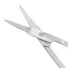 Baxnore Professional Stainless Steel Nose Hair Scissors Tweezers Set Precision Grooming Kit for Men Women Eyebrows Beards Eyelashes Travel Friendly Hair Trimming Tools view 3