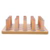 CATIEBYE Hand Therapy Pegboard Finger Strength Finger Rehabilitation and for Wooden Coordination Training, Flexibility Multiple Peg Options for Home and Rehabilitation view 1