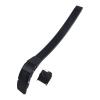 EasyByMall Inline Skate Replacement Energy Strap with Buckle, PVC Roller Shoe Laces with Mounting Screws for Men Women Kids, Black (21mm/22mm) view 4