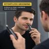 GYCAQAC Nose Hair Trimmer, Rechargeable Wireless Ear Eyebrow Trimming Tool Dual Edge Blades Razor Easy Cleaning view 2