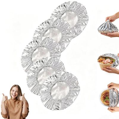50/100 PCS Aluminium Foil Food Covers (50)