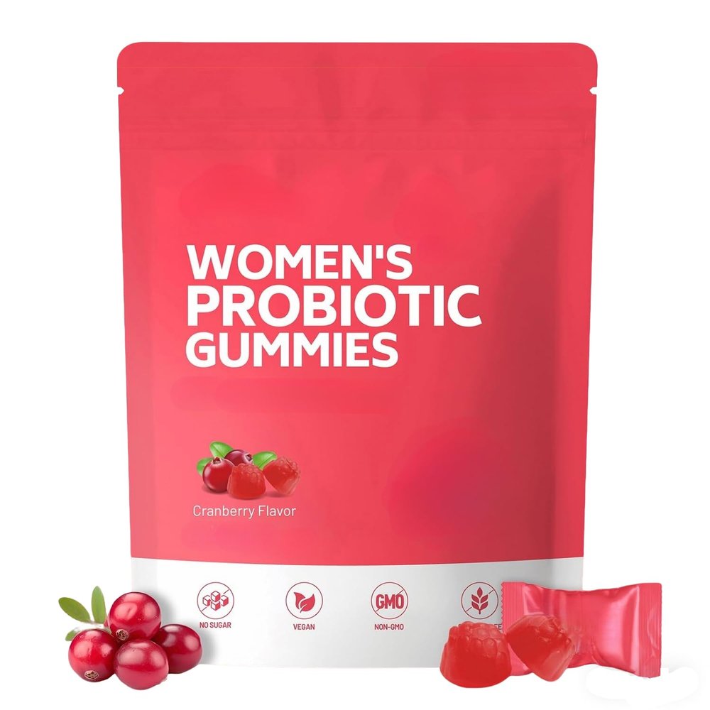 Women's Probiotics Gummies, Natural Prebiotic & Probiotic Blend, 1 pcs