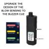 Compact Breathalyzer Tester Having Lcd Display 0.0000.199 Bac Range Abs Body for Road Safety Drunk Driving Prevention Uk Compliant view 4