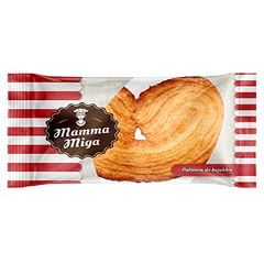 Classic Sweet Pastry Palmiers - Crisp Sugar-Glazed Heart Puff Pastries - 12-Unit Pack
