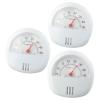 Analog Magnetic Refrigerator Thermometer for Indoor Use, -20C to +50C Range, 1C Resolution, ABS Construction, White, with Stand & Mounting Magnet Suitable(2PCS) view 3
