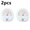 Analog Magnetic Refrigerator Thermometer for Indoor Use, -20C to +50C Range, 1C Resolution, ABS Construction, White, with Stand & Mounting Magnet Suitable(2PCS) view 4
