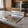 RiseNova Aluminium Foil Roll for Cooking Baking BBQ Wrapping and Covering Food in Oven Freezer Grill Silver Kitchen Tool(300cm) view 4