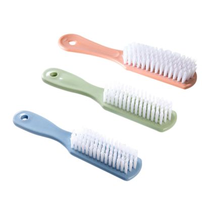 FreshCart Basics 3pcs Multifunctional Cleaning Brush Set with Soft Flexible Pp Bristles, Long Handle Shoe and Clothes Cleaning Brush Tool for Home and Garden Shed Use