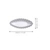 Abaodam 6 Pcs Aluminium Alloy Egg Tart Moulds with Fluted Edges Easy to Clean Cake Baking Molds Suitable for DIY Baking Pies and Egg Tarts in Silver view 2