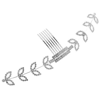 PHENOFICE Adjustable Rhinestone Ear Holder Comb with Ear Adjuster and Pressure for Comfortable Daily Use