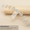 PHENOFICE Adjustable Rhinestone Ear Holder Comb with Ear Adjuster and Pressure for Comfortable Daily Use view 4