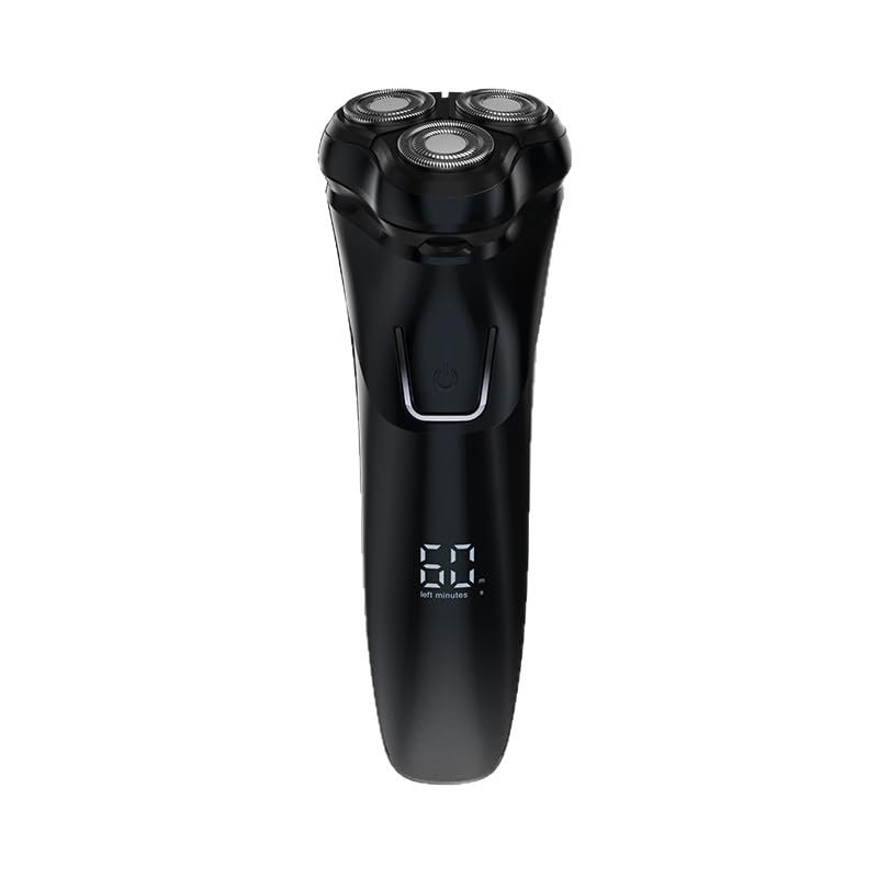 Auralink Electric Shaver 4D Flexible Floating Head Waterproof Design and Easy Cleaning 2026 (Black 1pcs)