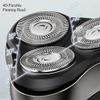 Auralink Electric Shaver 4D Flexible Floating Head Waterproof Design and Easy Cleaning 2026 (Black 1pcs) view 2