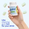 GOAL WATER, Water Flavouring Drops, 120 Tablets for 60L Drink, Flavoured Hydration Tablets with Vitamins and Electrolytes, Effervescent, Zero Sugar, Vitamin B, C, D, E, Zinc (Lemon & Lime) view 2