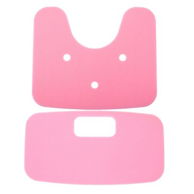 Baluue 2pcs Waterproof Shower Chair Pad for Bathtub and Bench Xpe Material, Simple Installation, for Bathroom and Poolside Rest, Non-slip Shower Stool Cushion