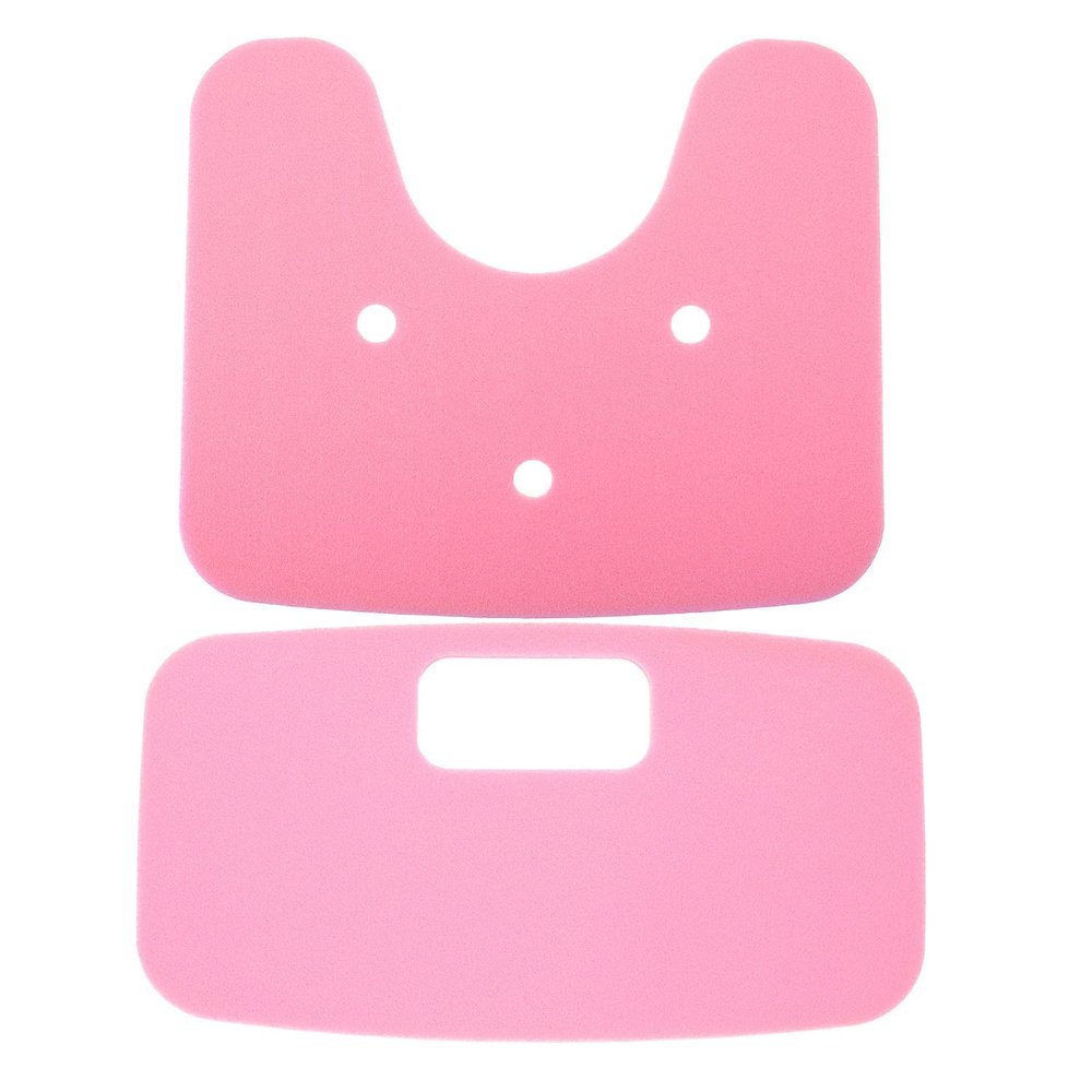 Baluue 2pcs Waterproof Shower Chair Pad for Bathtub and Bench Xpe Material, Simple Installation, for Bathroom and Poolside Rest, Non-slip Shower Stool Cushion