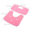 Baluue 2pcs Waterproof Shower Chair Pad for Bathtub and Bench Xpe Material, Simple Installation, for Bathroom and Poolside Rest, Non-slip Shower Stool Cushion view 2