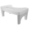 CRAFTHROU Toilet Stool UK with Multi-Functional Design and Non-Slip Pad, Sleek Pp Bathroom Step Stool for Adults, Minimalist Home Footstool for Comfortable Squatting and Toilet Assistance view 1