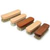 Shoe Brush, Multicolor Horsehair Shoe Brush, 20.5x6.5 cm, for Polishing and Cleaning Leather Shoes view 3