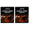 JOLAFUNBS Collection 24 Cooking Gourmet BBQ Grilling Steak Rubs - All Purpose Seasoning Herbs, Spices & Seasonings - Basil, Thyme, Italian Herbs & More Gift Ideas For House Warming Gifts New Home (2x) view 1