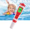 EasyByMall 4 in Water Quality Tester pH Temp Meter with Backlight, Portable Digital Pen for Aquarium Pool Brewing Lab view 2