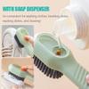 Shoe Brush, Multifunction 2 in 1 Brush with Soap Dispenser Multicolor(White) view 4