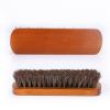 Shoe Brush, Horse Hair Shoe Polishing And Upholstery Brush Brown 17x5cm 2 Pack view 3