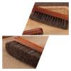 Shoe Brush, Horsehair Shoe Brush Brown Cleaning Kit for Boots Shoes Car Seats Sofas Bags view 3