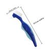 KICHOUSE 2pcs Denture Cleaning Brushes with Double Sided Nylon Bristles and Ergonomic Pp Handle Lightweight Design for Half Dentures Cleaning at Home view 2