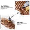 KJHBV Multipurpose Material with and Shoe Handle Curved Brush Three-ended Cleaning Gaps and Grooves, White Pp Washing for Trainers and Everyday view 3