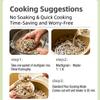 Variety Brown Rice & Mixed Grains - 7 Daily Individual Packs (60g Each) No Soaking Required, Soft Chewy Whole Mix view 2
