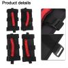 4-Piece Passenger Entry Assist Straps for Wrangler, Woven Nylon Roof Grab Handles with Alloy Buckles, For Easy Install Doorless Support for Off Road Vehicle view 4