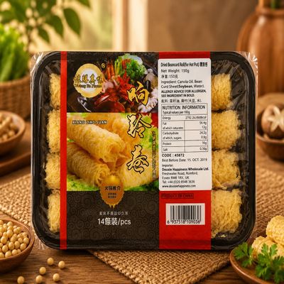 FAKHRI Dried Beancurd Roll (for Hot Pot)-150G