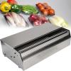 Manual Film Wrapping Machine, Cling Film Packaging Cutter, 18-Inch Stainless Steel, Plug-in & Non-Plug-in, for Meat, Vegetable & Fruit Packaging view 1