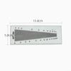 Axorafow Fabric Warp and Weft Density Scope Accurate Thread Count Measurement Silk Cotton Wool, Glass Lens with Dual Scale cm/inch, Portable Textile Analysis Tool(SFY280) view 2