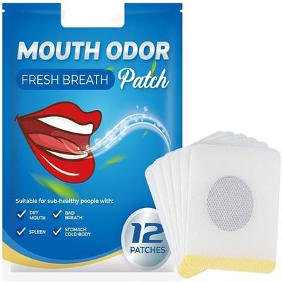 2026 New Model: Invisible Breath Freshening Patch Natural Mint, Discreet, Residue-Free Patch for Long-Lasting Freshness and Gentle Care.
